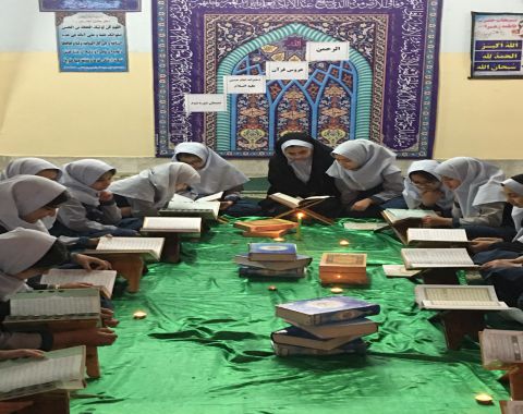 فعالیتهای قرآنی آموزشگاه